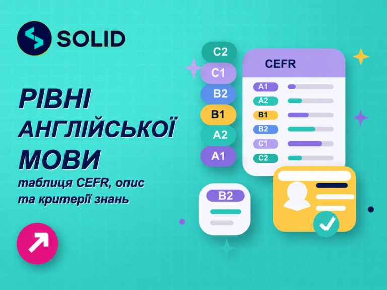 Рівні володіння англійською мовою: таблиця та опис кожного рівня від A1 до C2